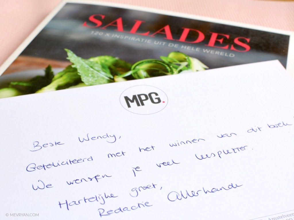Foto kookboek Salade, mevryan.com